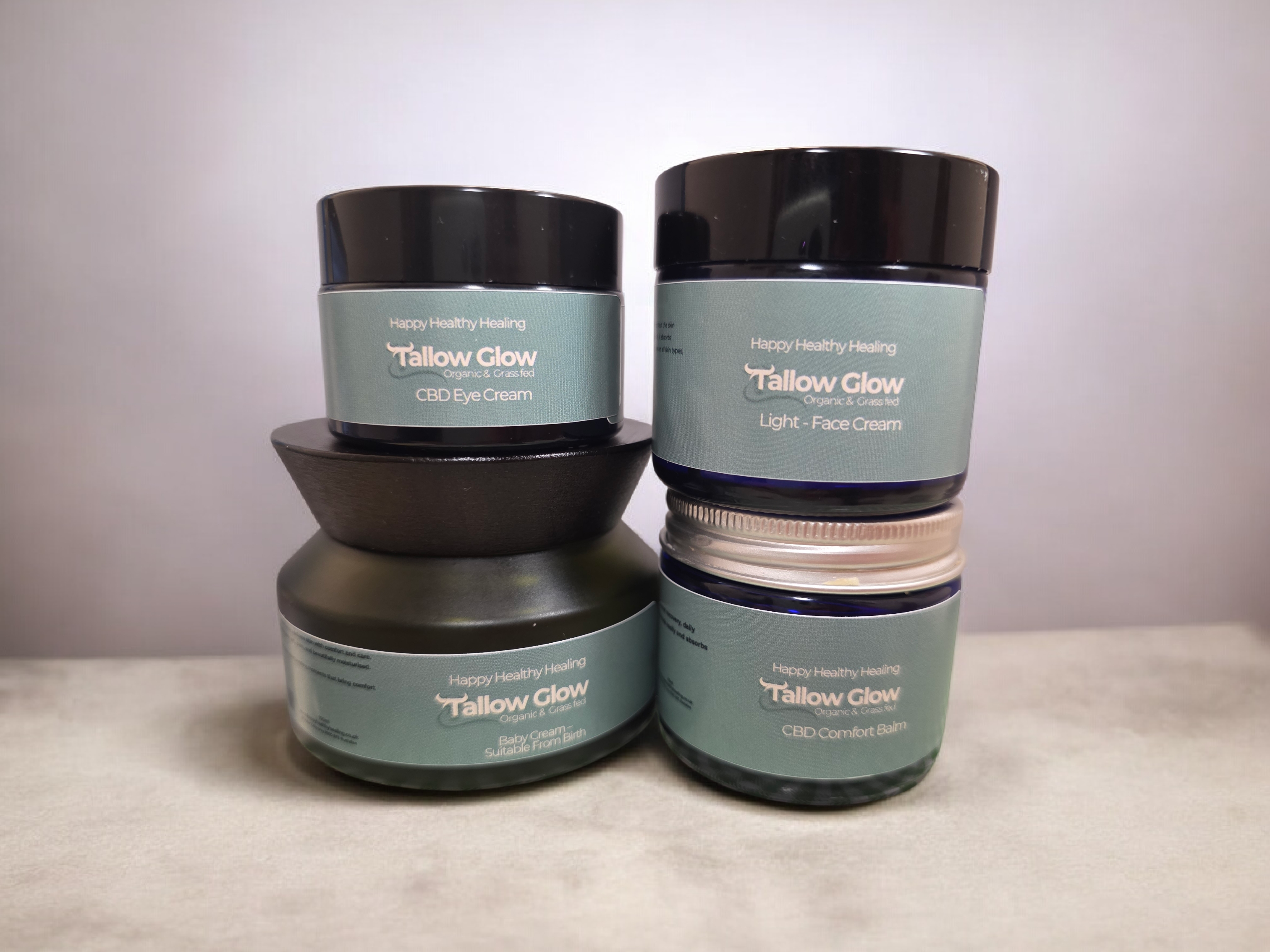 Gentle Baby Balm – Tallow, Shea, Cocoa Butter & Chamomile Hydrosol