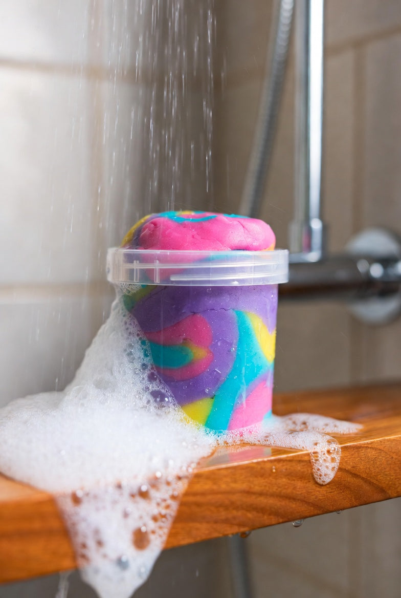 Soap Playdough for Kids with essential oils