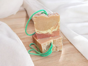 Botanical Glow – Tallow Soap with Rope | Natural Skincare