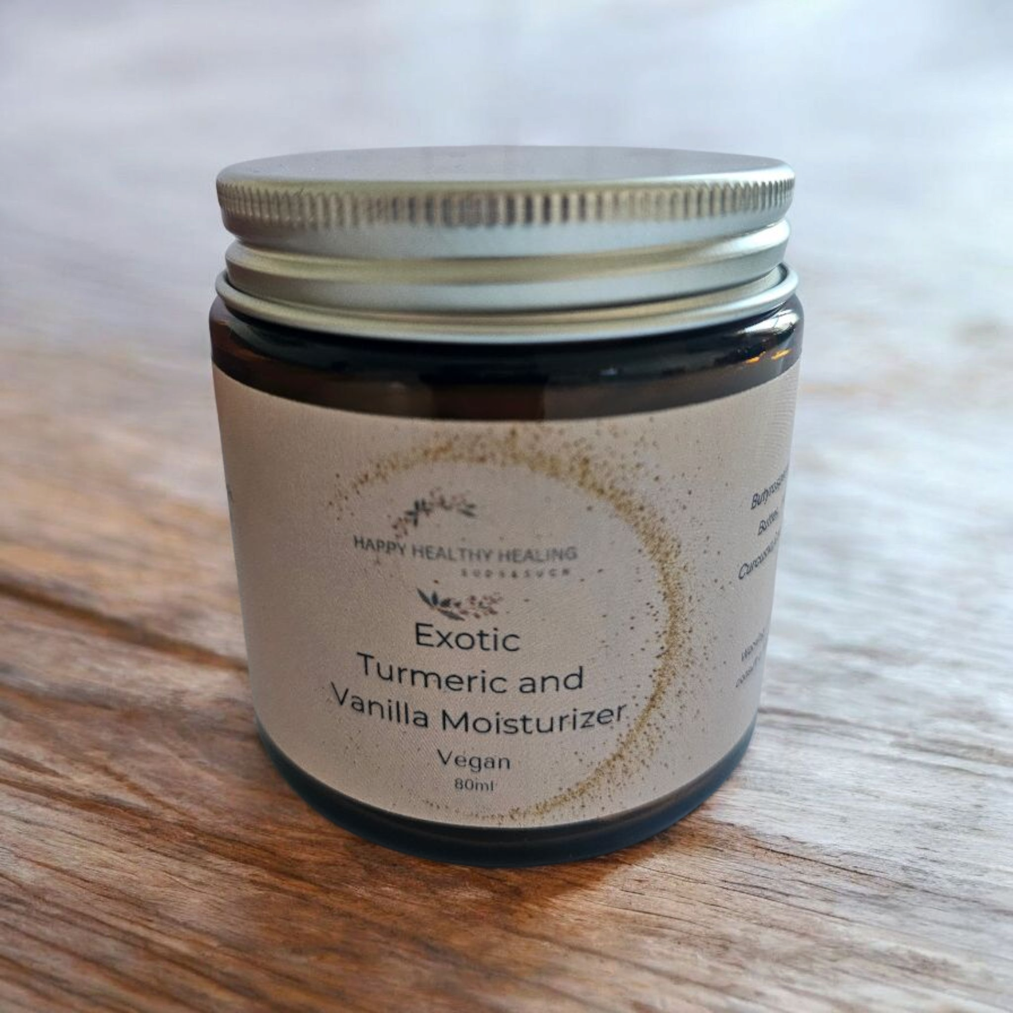 Nourishing Moisturizer- Exotic Turmeric and Vanilla Moisturizer Vegan