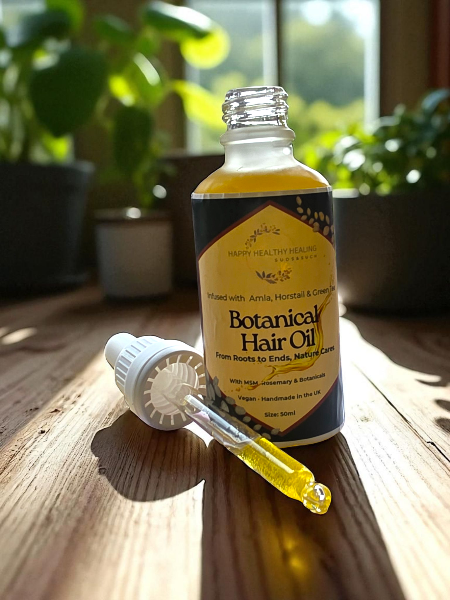 Botanicals Hair Oil with MSM, Horsetail, Amla and much more