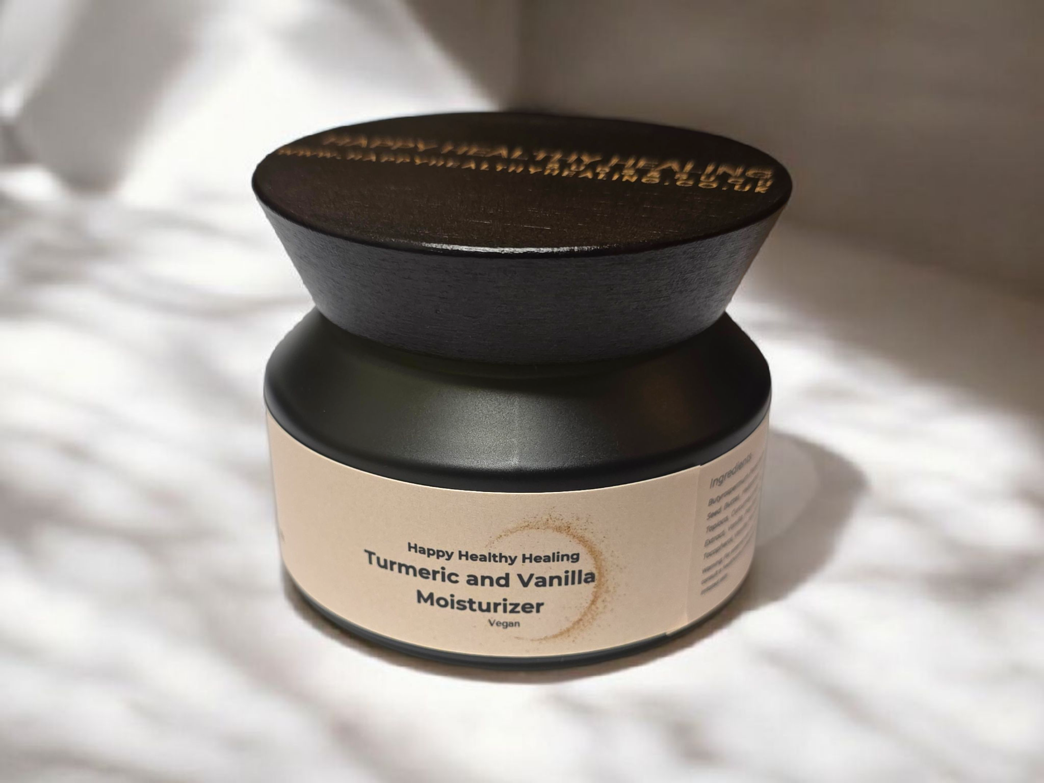 Nourishing Moisturizer- Exotic Turmeric and Vanilla Moisturizer Vegan