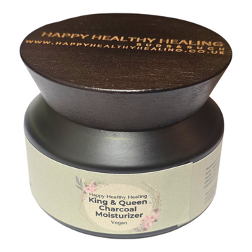 King & Queen Charcoal Moisturizer | Vegan & Nourishing