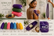 African Soap Net – Exfoliate, Lather & Glow