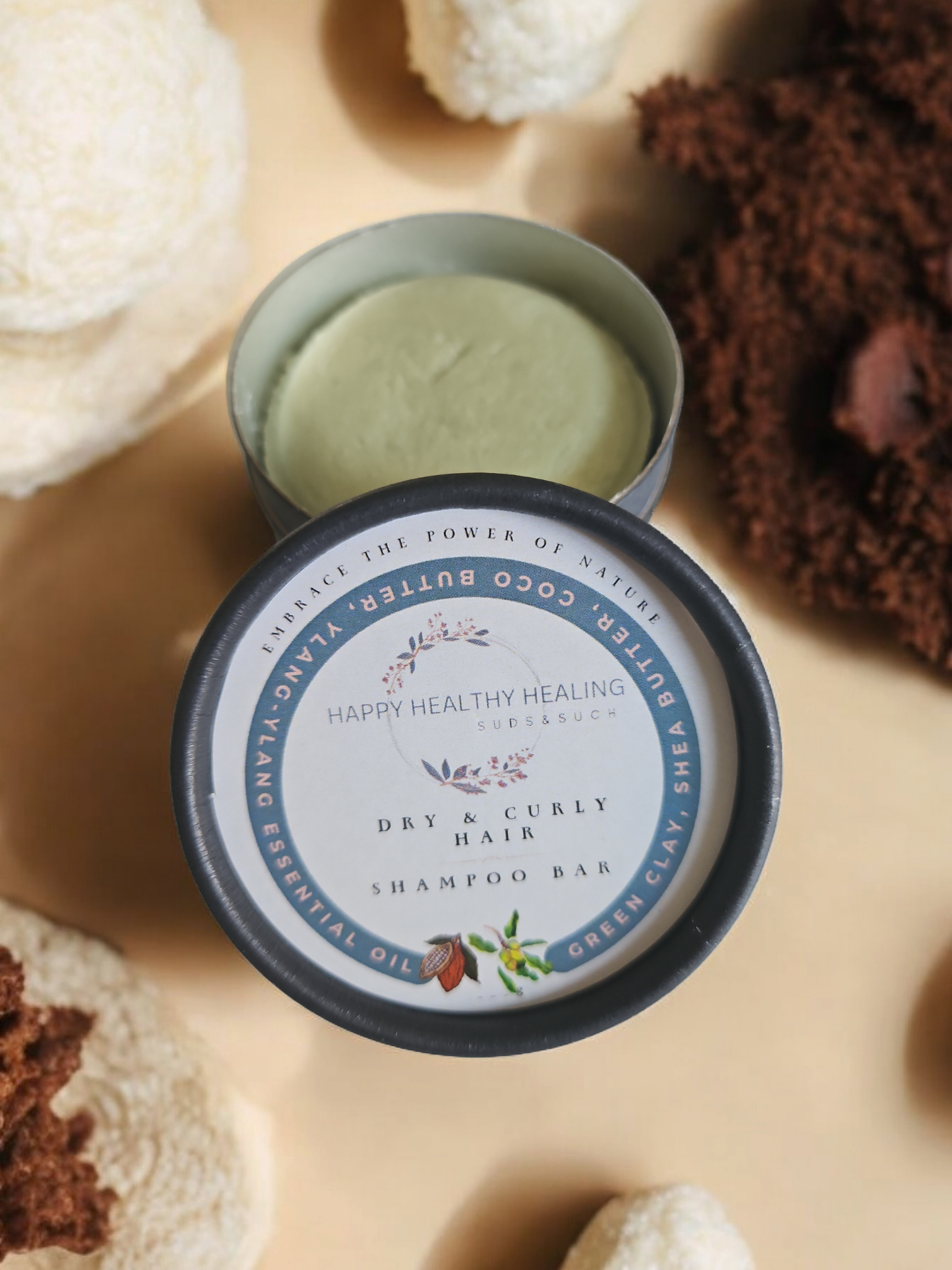 Dry & Curly Hair Shampoo Bar