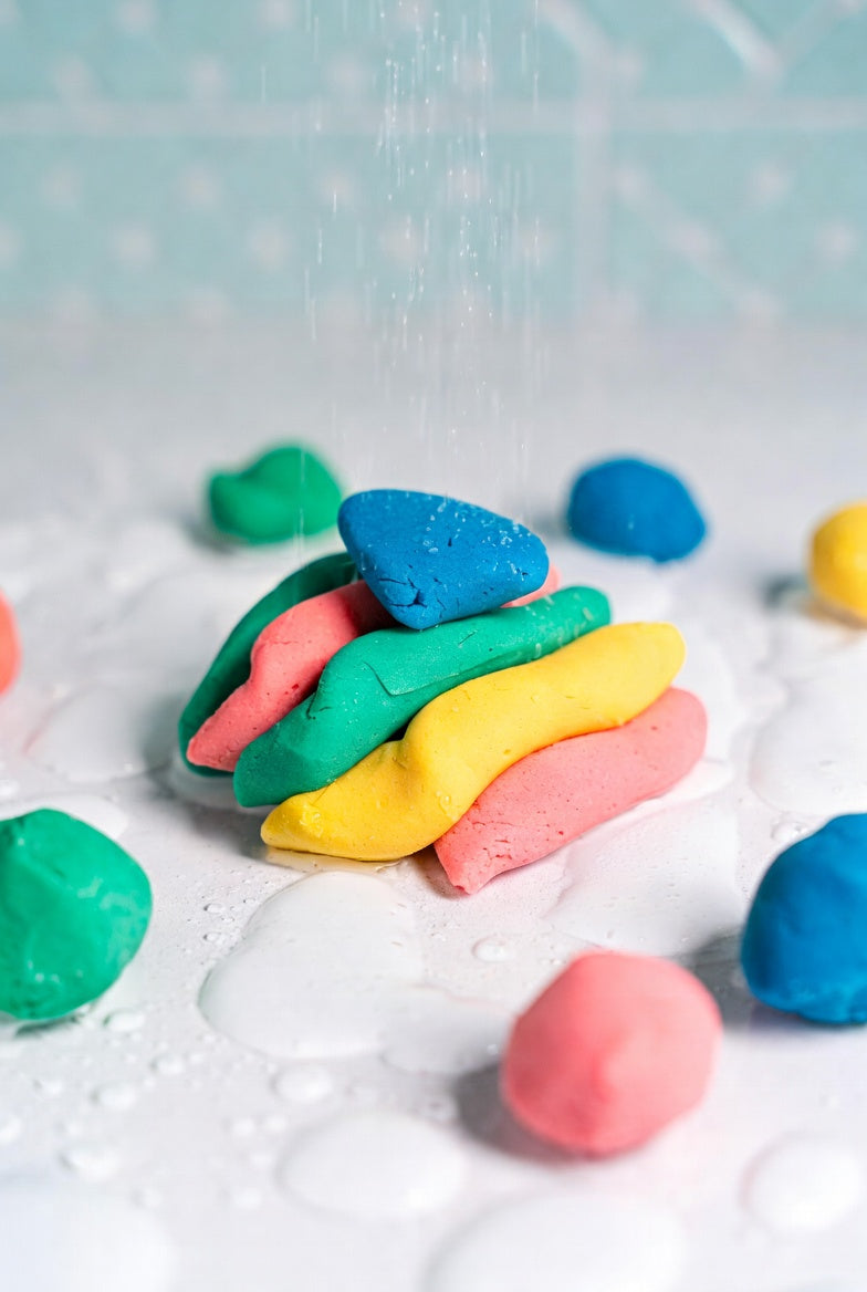 Soap Playdough for Kids with essential oils