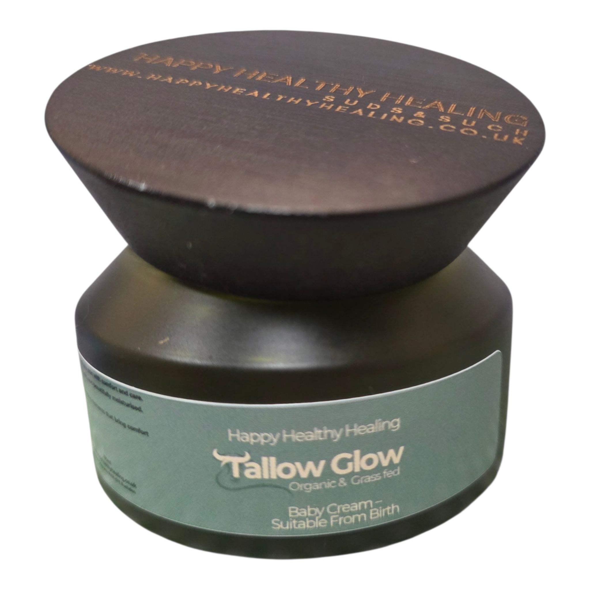 Gentle Baby Balm – Tallow, Shea, Cocoa Butter & Chamomile Hydrosol