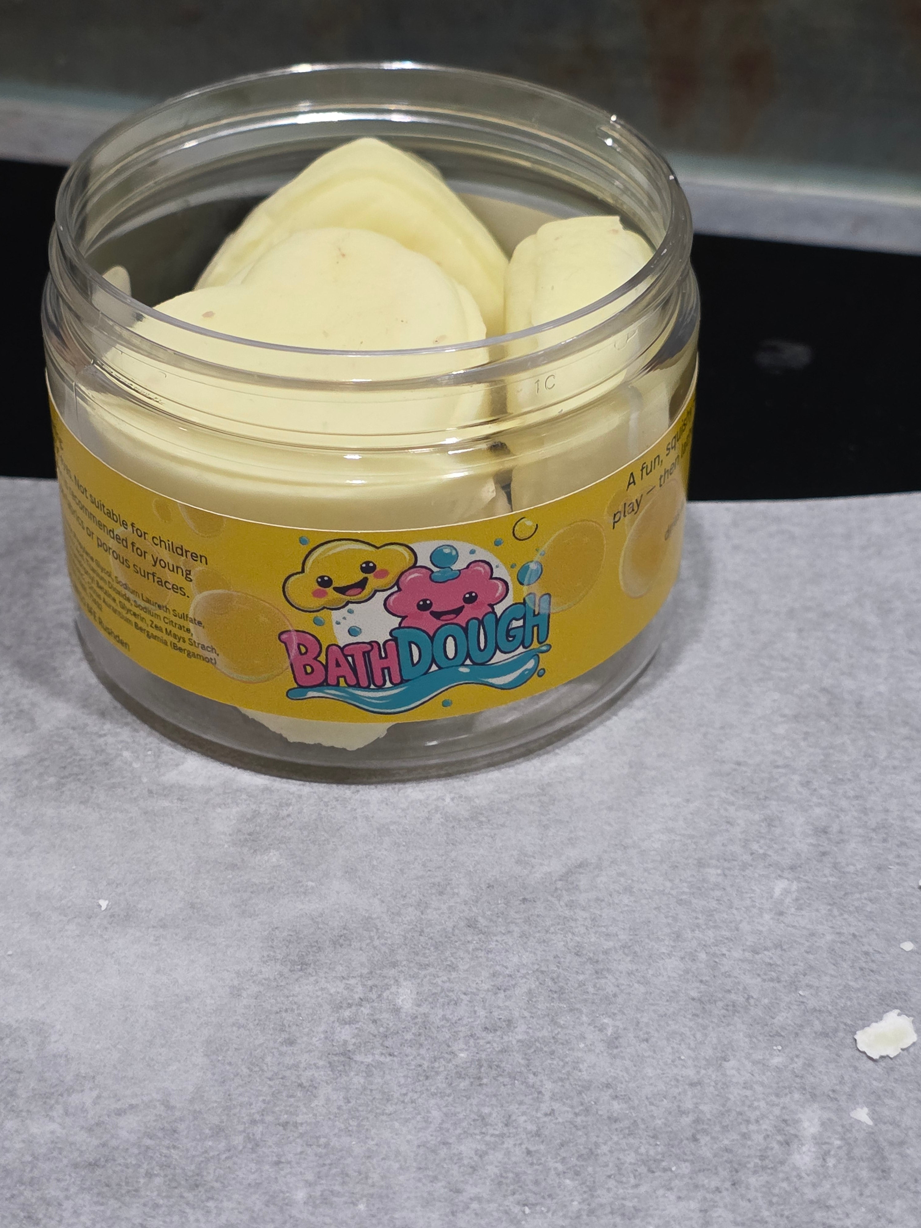 Soap Playdough for Kids with essential oils