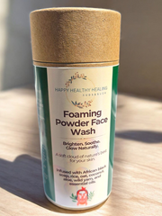 Natural Powder Face Wash with Black Soap and Wild yam