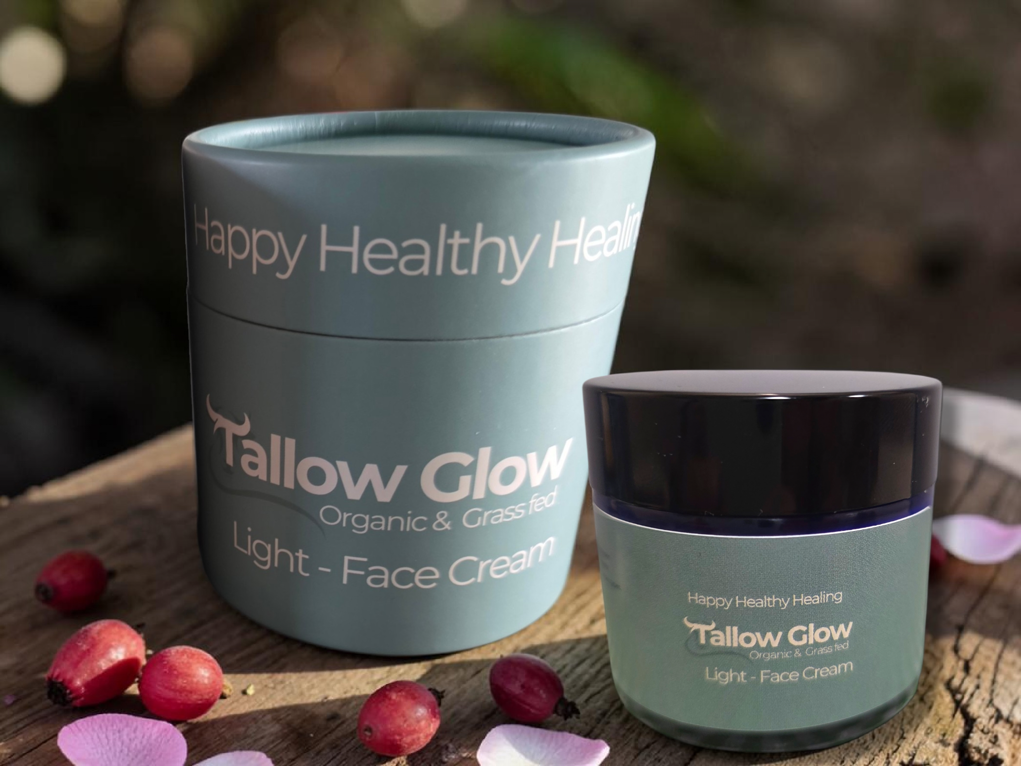 Refreshing Tallow Face Cream with Lemon Hydrosol & Hyaluronic Acid